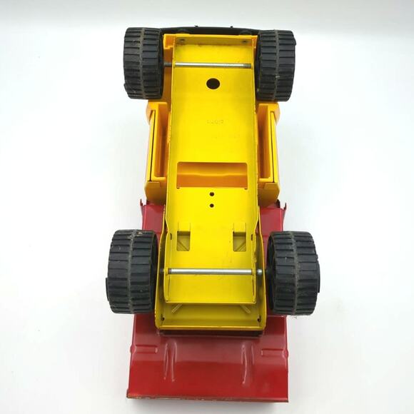 Vintage TONKA Chevy 1983 Construction 15" Pickup Dump Truck Pressed Steel #51070 - Picture 9 of 11